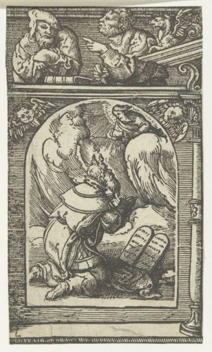 Moses Receives the Stone Tablets