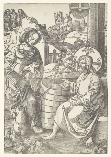 Christ and the Samaritan woman