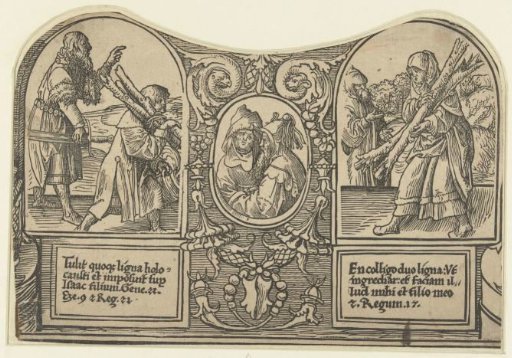 Abraham with Isaac and the Widow of Zarephath