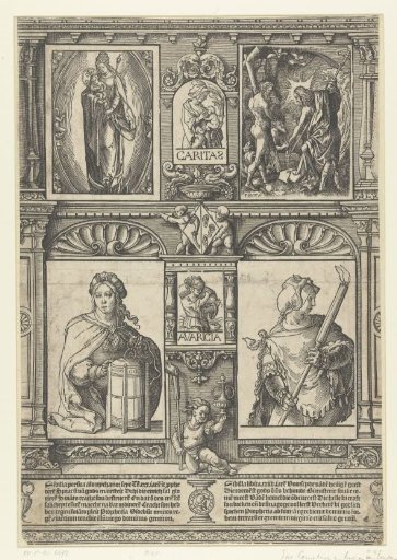 Sheet with Two Sibyls and Two Biblical Scenes