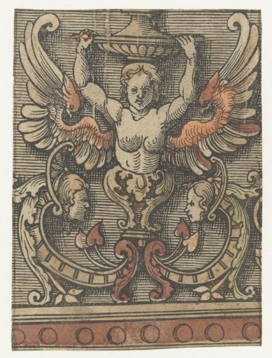 Ornament with a Winged Woman