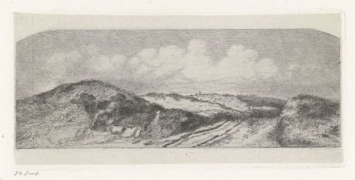 View of Wassenaar from the dunes
