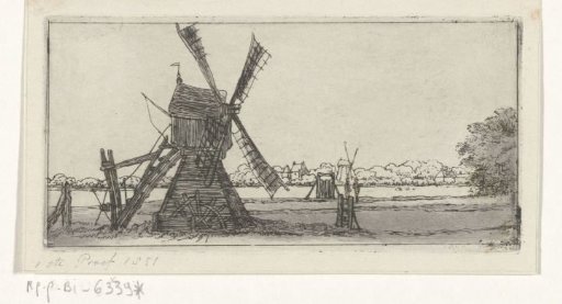 Landscape with mill