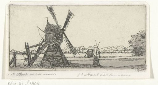 Landscape with mill