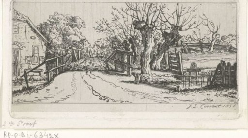 Path along a farm