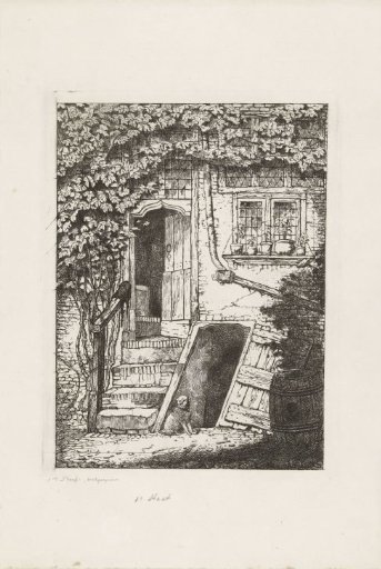 Facade of a house