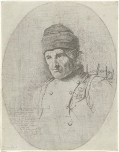 Portrait of Koevoet Le Flamand