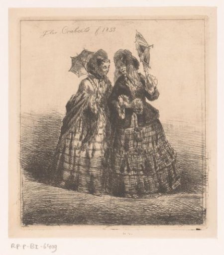 Two Women with Parasol