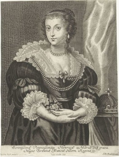 Portrait of Henrietta Maria, Wife of Charles I of England