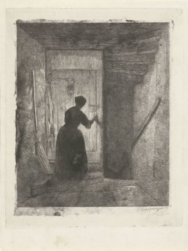 Woman at a Door