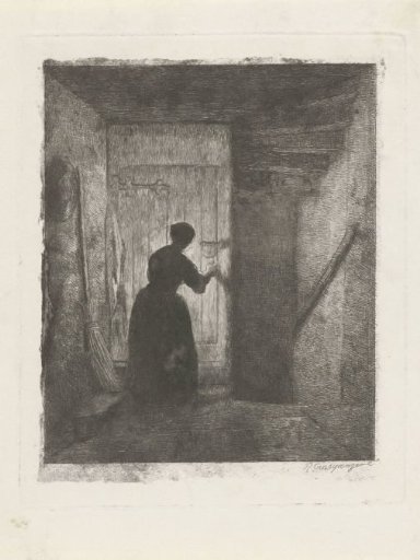 Woman at a Door