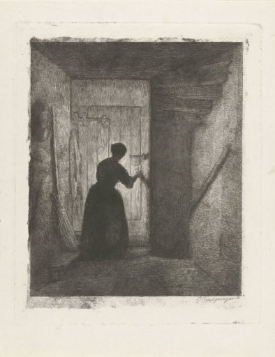 Woman at a Door