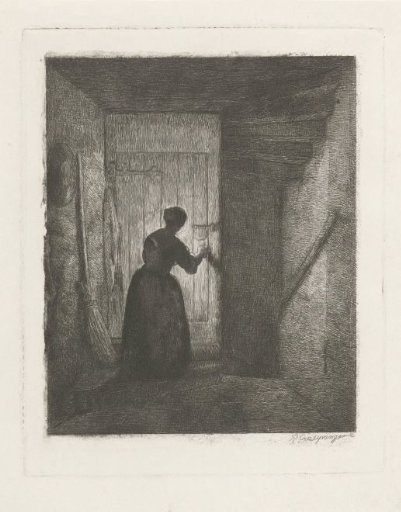 Woman at a Door