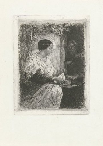 Seamstress and Violin Player