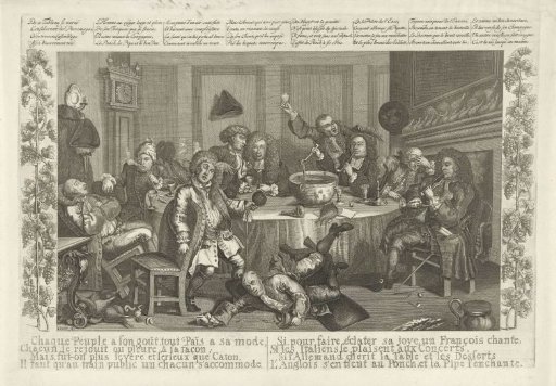 Nocturnal bacchanal in London