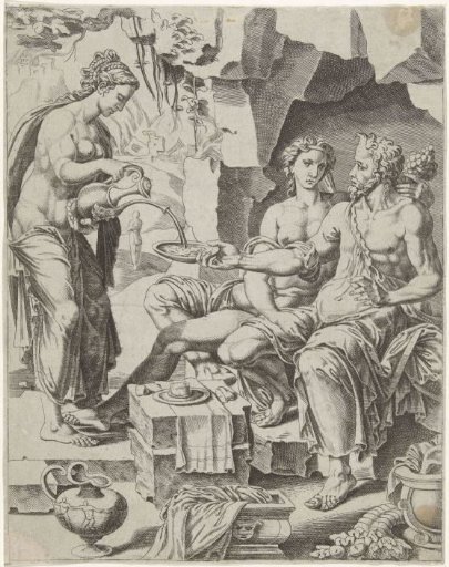 Lot and his daughters