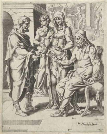 Eliezer tells Laban his purpose
