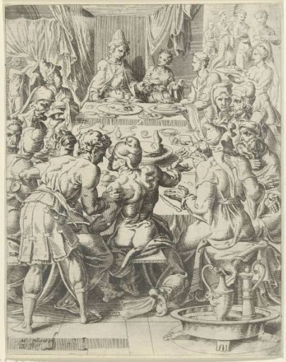 Joseph offers his brothers a feast