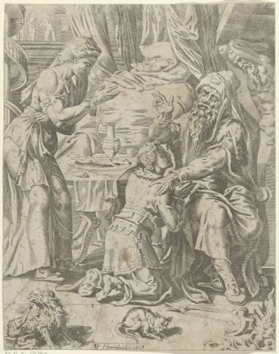 Isaac blesses Jacob