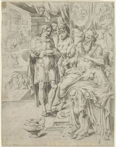 Joseph explains the dreams of the Pharaoh