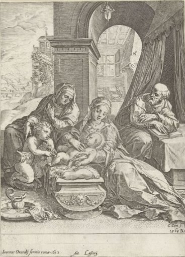 Holy Family with Anna and John the Baptist