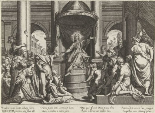 Christ Preaching in the Temple