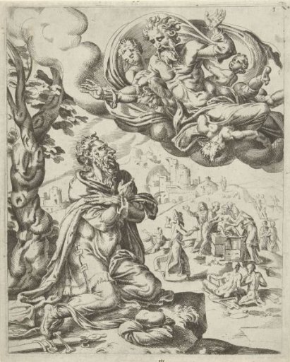 God appears before Abraham
