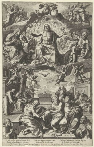 Dispute between the Church Fathers over the Holy Sacrament