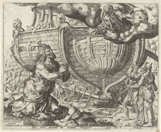 God instructs Noah to build the ark