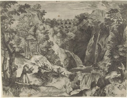 Jerome with Two Angels