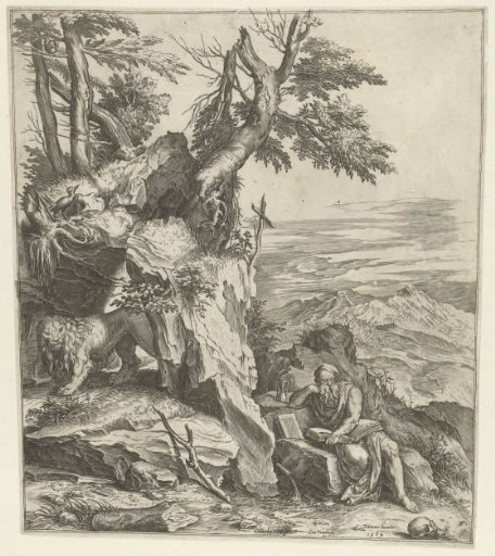 Landscape with the Reading Hieronymus