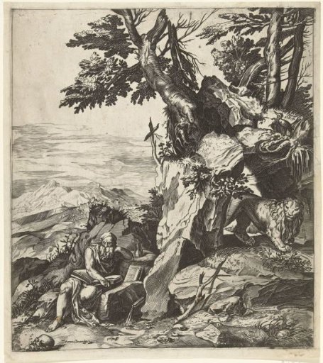 Landscape with Saint Jerome Reading