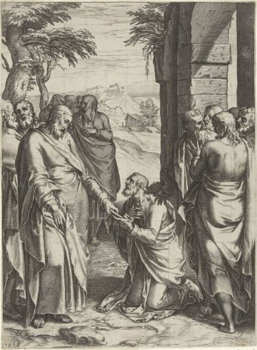 Christ Giving the Keys of the Church to Peter