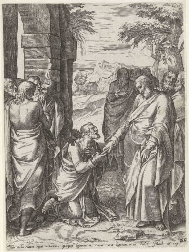 Christ Giving the Keys of the Church to Peter