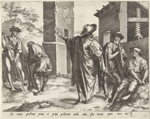 The Parable of the Vineyard: The Owner of the Vineyard Hires Laborers