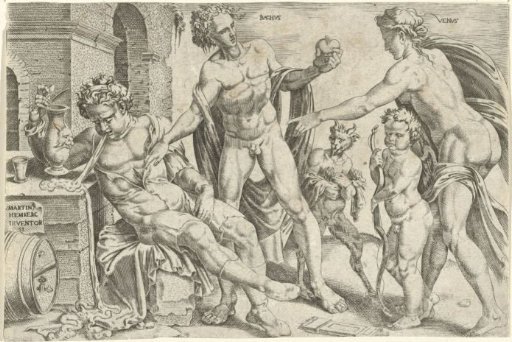Wine and Lust Take Possession of the Drunkard's Heart