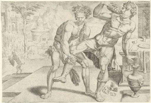 Wine Throws Man Off Balance