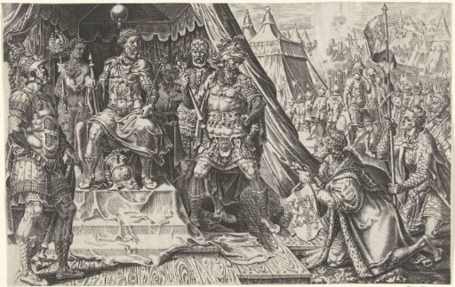 William II of Guelders Submits to the Authority of Emperor Charles V, 1543