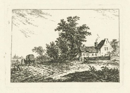 Landscape with carriage