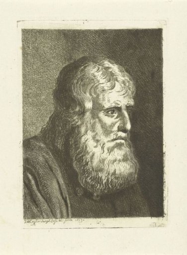 Portrait of a man with a beard