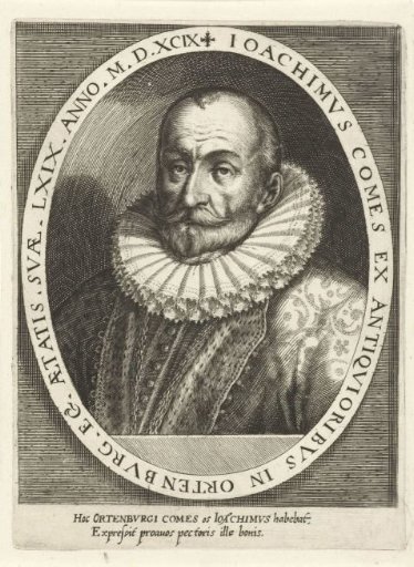 Portrait of Joachim, Count of Ortenberg at the age of 69