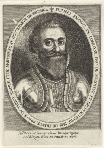 Portrait of Philippe-Emmanuel de Lorraine, Duke of Mercœur