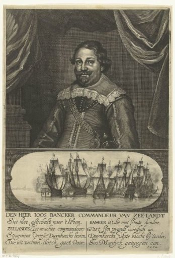 Portrait of Joost Banckert, Admiral of Zeeland
