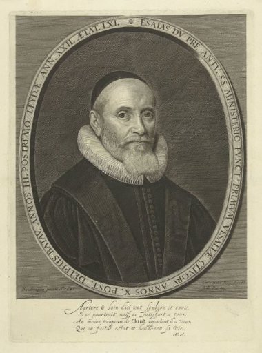 Portrait of Minister Esaias Dupré aged 61