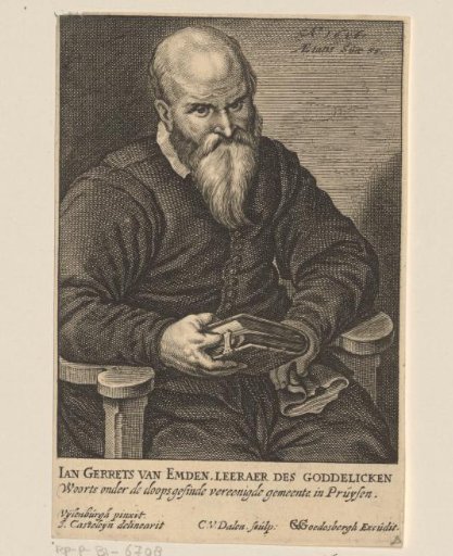 Portrait of Jan Gerrits van Emden at the Age of 55