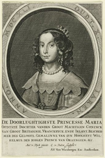 Portrait of Maria Henrietta Stuart, at the Age of 10
