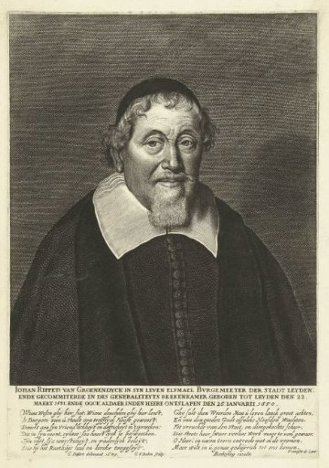 Portrait of Johan Rippertsz. van Groenendijck aged 69
