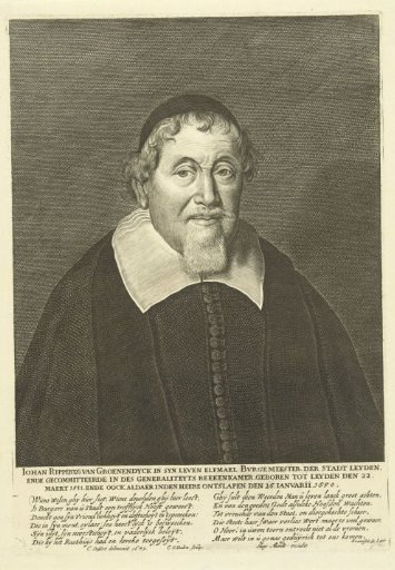 Portrait of Johan Rippertsz. van Groenendijck aged 69