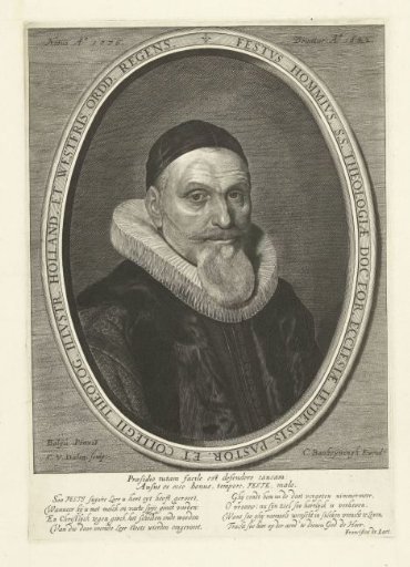 Portrait of Festus Hommius