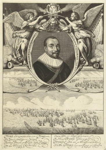 Portrait of Admiral Maarten Harpertszoon Tromp aged 42